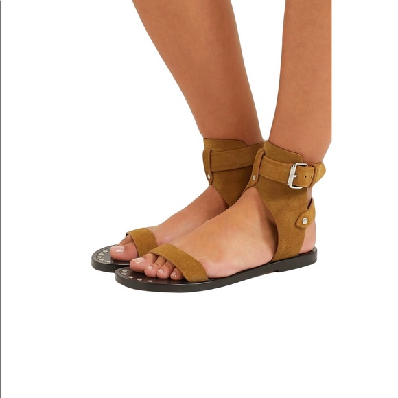 Isabel Marant Janders Suede Leather Sandals EU 35 or US 5 - Picture 3 of 5
